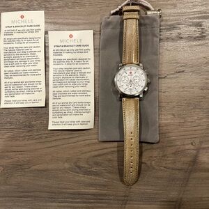 Michele Genuine Lizard 20mm Strap *super rare*. STRAP ONLY